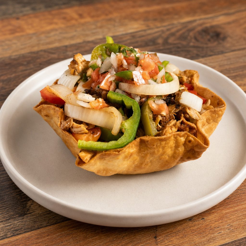 Fajita Taco Salad.