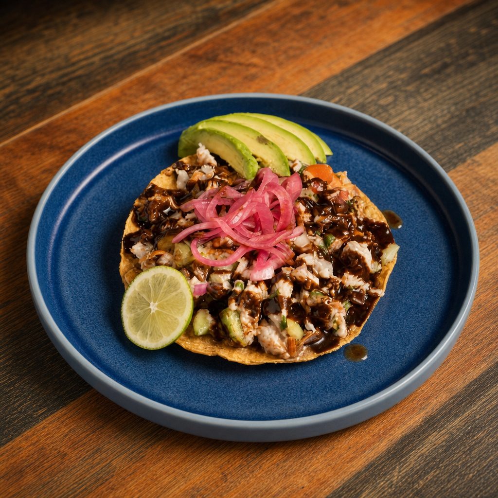 Tostada De Ceviche.
