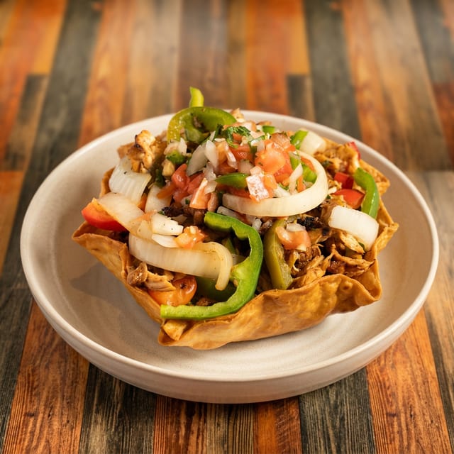 Fajita Taco Salad.