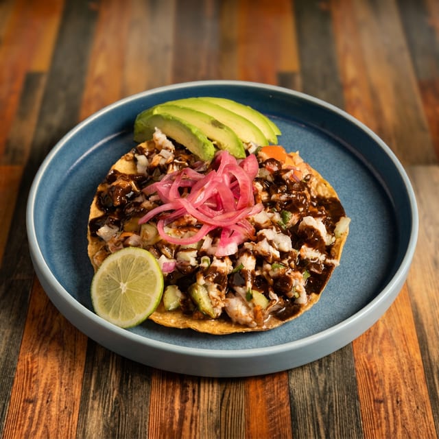 Tostada De Ceviche.