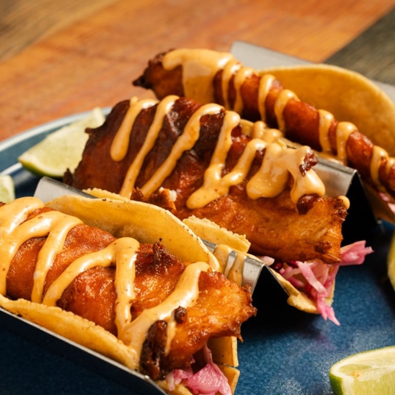 Delicious Fish Tacos Await