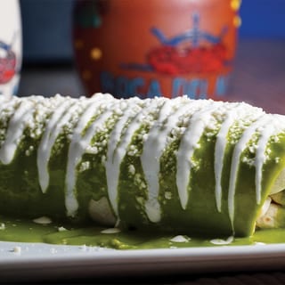 Chicken and Spinach Burrito