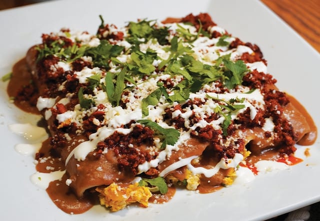 Enchiladas Santa Fe