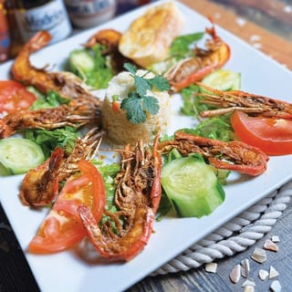 Langostinos Estilo Sinaloa Dinner