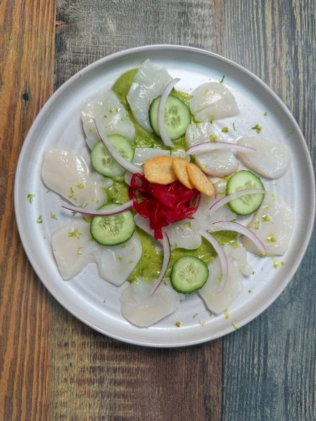Citrus Scallop Crudo
